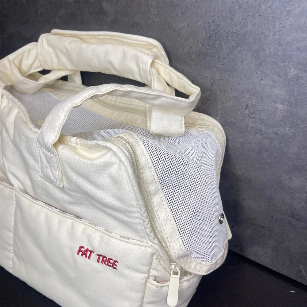 Small Dog Carrier Bag with Pockets Soft Sided Collapsible Puppy Travel Carrier